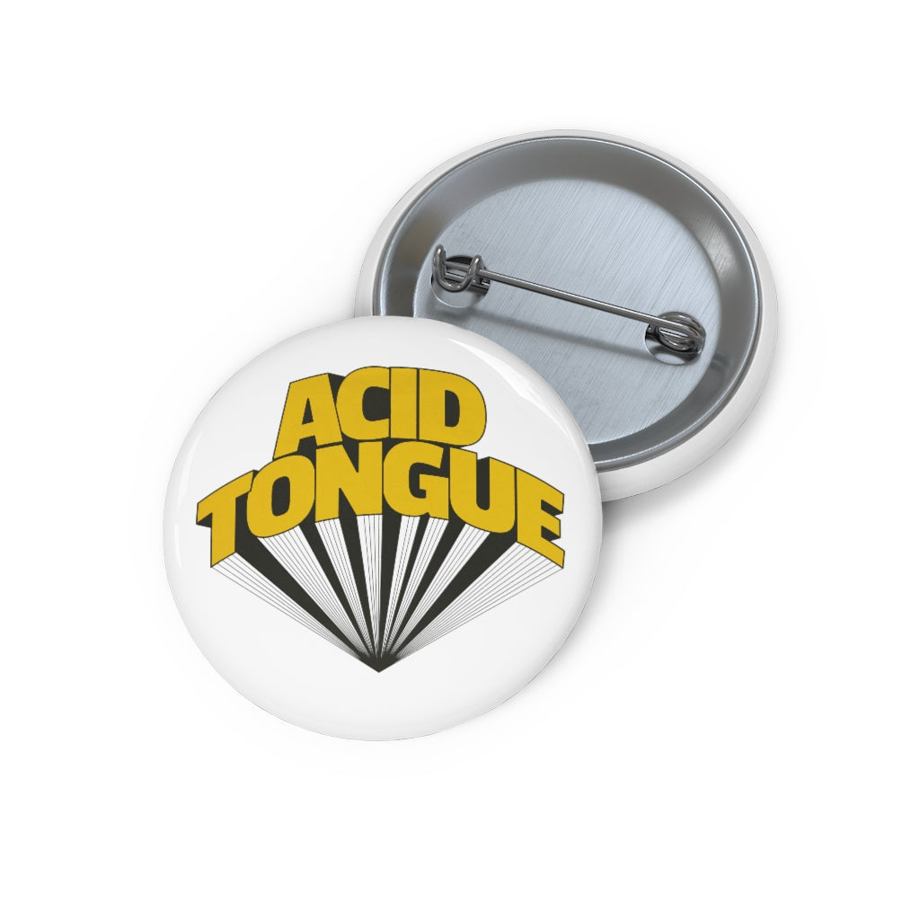 1970s Tongue - Pinback Buttons