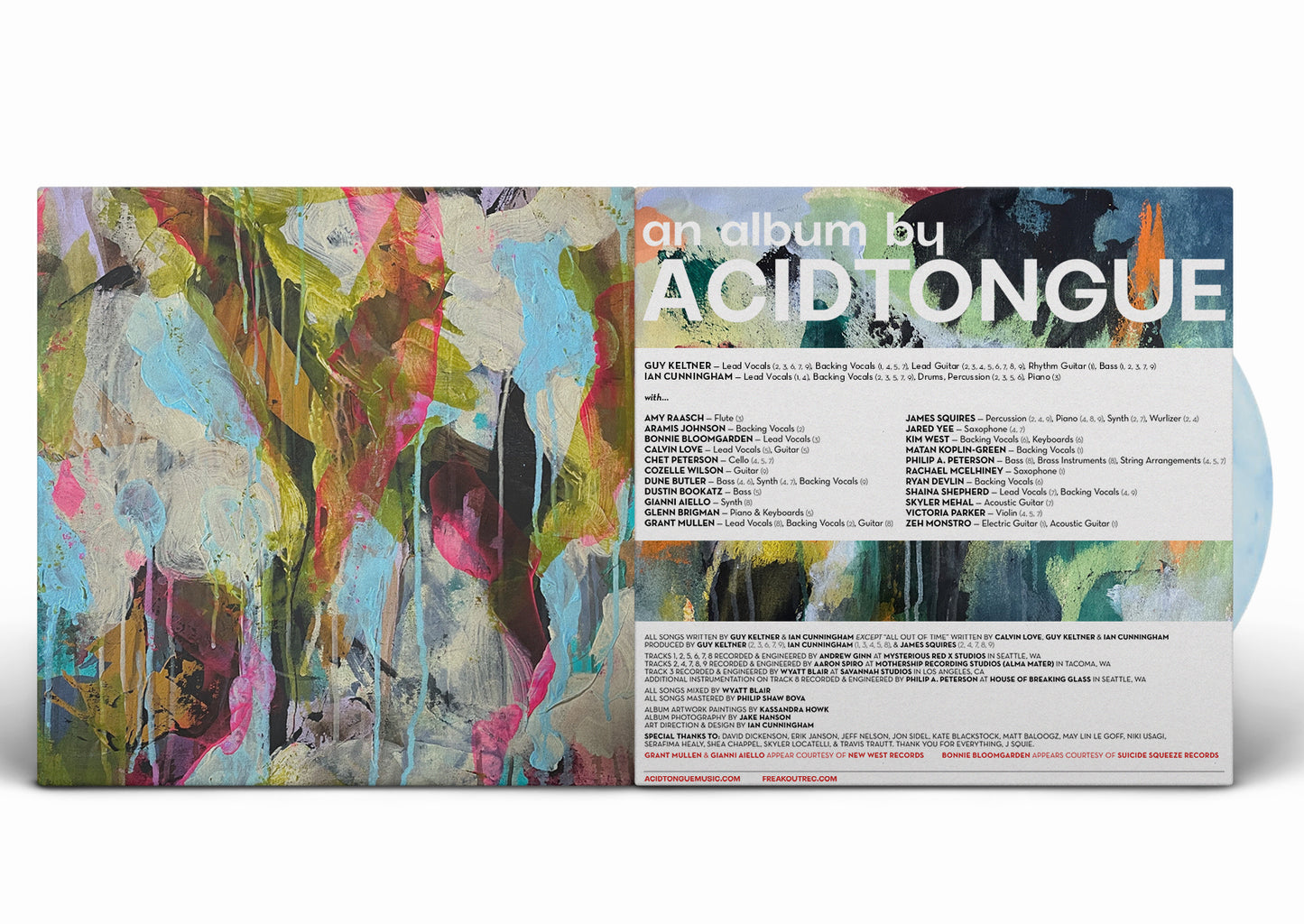 Acid Tongue "Arboretum" - 12" Gatefold Colored Vinyl
